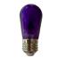 Purple LED S14 Smooth Light Bulb LI-S14PU-PL